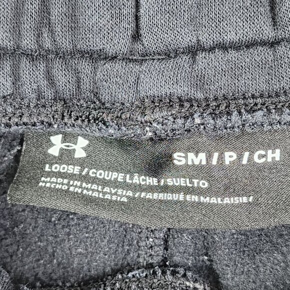Womens Under Armour Loose Fit Fleece Sweat Shorts Athletic Baseline 6" Inseam S - Picture 5 of 12